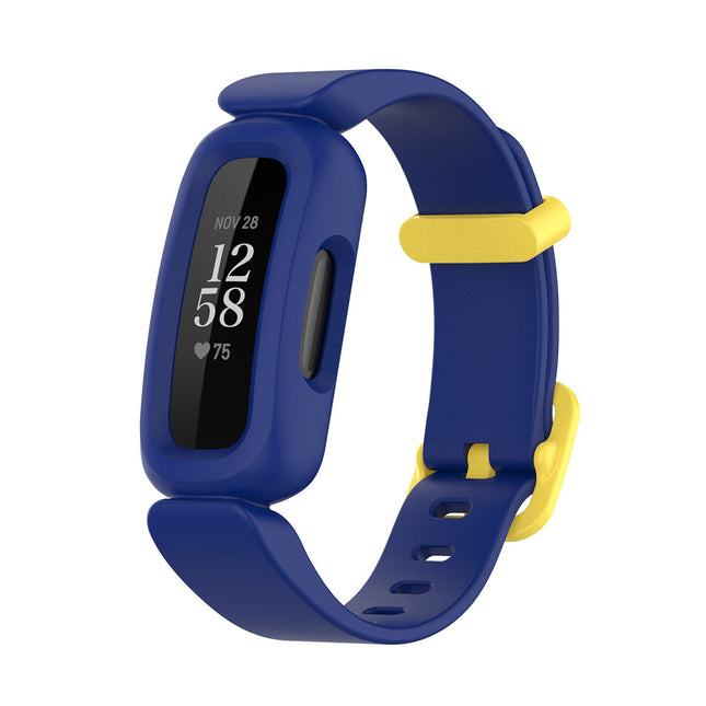 Fitbit  Ace 3 Anti-Lost Watch Band Dark Blue & Yellow