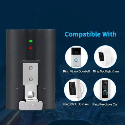 Updated Ring Rechargeable Battery Pack Quick-Release For Video Doorbell 2 3 4