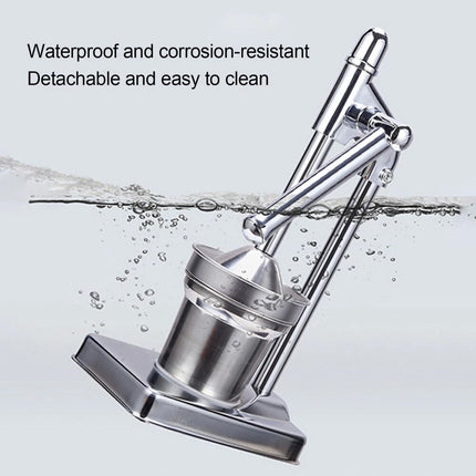 Manual Cast Iron Citrus Juicer Heavy Duty Commercial Grade Hand Press- Extra Large
