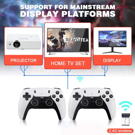 Wireless Retro Gaming Console X2 PLUS – Handheld, 4K HD, 256GB Storage, 5800+ Games