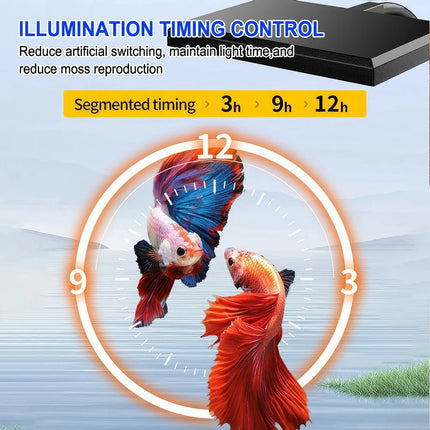 LED Aquarium Light Lighting Full Spectrum Aquarium Light Plant Fish Tank Lamp