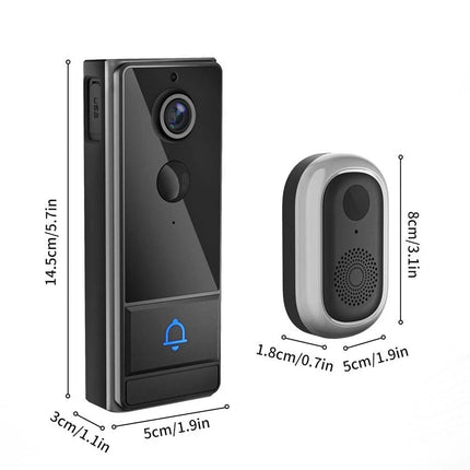 Wireless Video Doorbell WiFi with Phone App and Camera Monitor