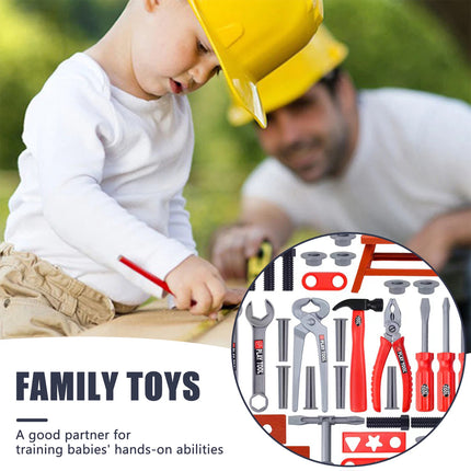 Simulation Tool Set with Toy Drill Tool Box Pretend for Play Construction