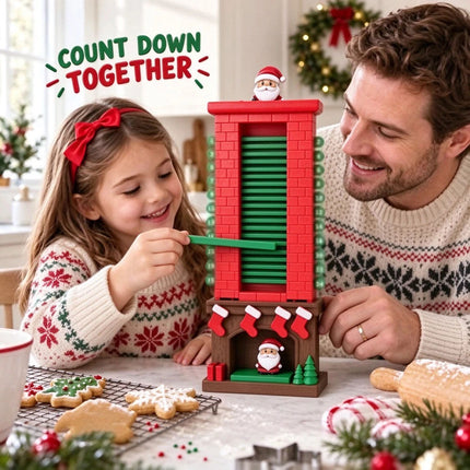 1pc 24 Day Xmas Countdown Santa Chimney Countdown Calendar Christmas AU
