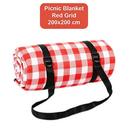 Large Water Resistant Picnic Blanket 200x200cm Foldable Outdoor Camping Beach Mat