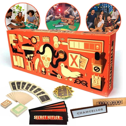 Secret H!tler Board Card Game Social Party Brand Fun Social Lying Card Gift 2025