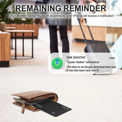 Smart Card Tracker Wireless Charging Wallet Tracker Tracking Device Waterproof