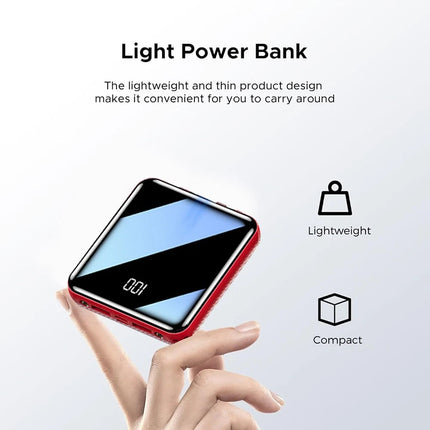 20000mAh Backup External Battery LED Power Bank Pack Fast Charger for Phone 4USB