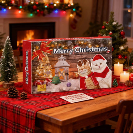 Cat Advent Calendar 2026 Christmas Countdown Calendar for Kitten Toys
