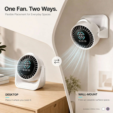 100 Speed USB Desk Fan Portable Mini Quiet Personal Cooling Fan With LED Light