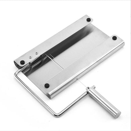 Cheese Wire Slicer Cutter with Stainless Steel Board for Precise Cheese Butter