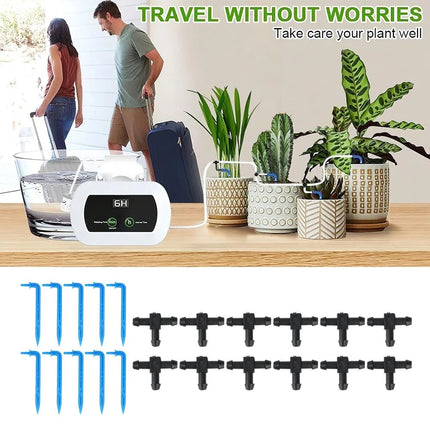 Automatic Drip Irrigation System Plant Controller Self Watering Git Garden