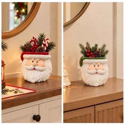 Christmas Resin Ornament Desktop Pen Holder Party Favors