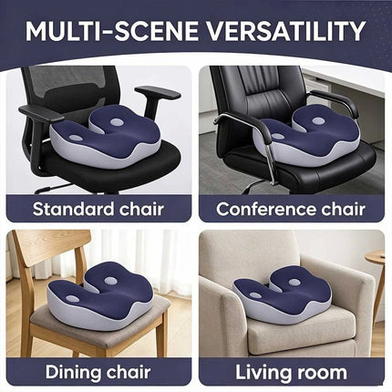 Memory Foam Seat Cushion Ergonomic For Office Chair Wheelchair Seat Pad Home