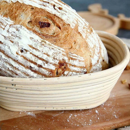 Rattan Bread Proofing Basket Sourdough Banneton Fermenation Basket DIY 6pcs Tool