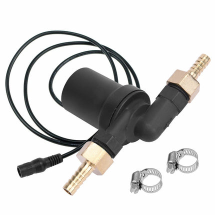 12V Cold Hot Water Pump Solar Circulation Brushless Motor 1/2" Couplers 800L/H