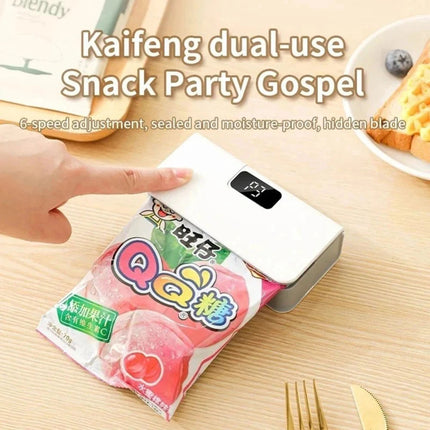 Plastic Bag Sealer Mini Heat Bag Sealing Machine Rechargeable Handheld Food Pack