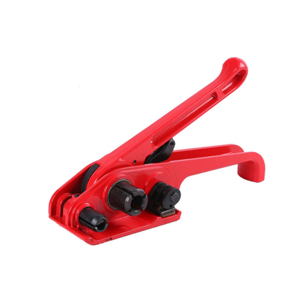 Manual Strapping Tool Red Tensioner Plastic Steel Banding Packing Tightener Kit