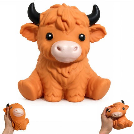 Squishy COW BULL 14cm Extra Large Fidget Toy Squishy