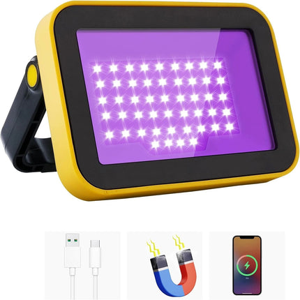 Portable UV Black Lights Spotlights LED Floodlight Waterproof Party Light