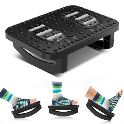 Foot Rest Stool Office Computer Desk Footrest Massage Point Household Comfort