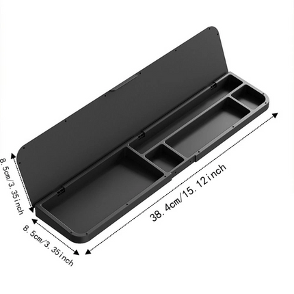 Ergonomic Mechanical Keyboard Wrist Rest with Cleaning Kit Storage Box