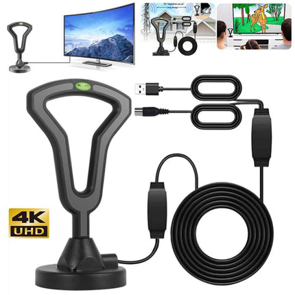 5600 Miles Digital TV Antenna HDTV Amplified 4K 1080P Indoor/outdoor
