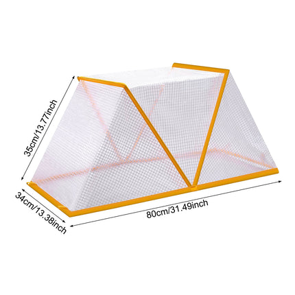 Garden Row Accelerator Plant Cover Foldable Vegetable Plant Protector Net Cage (Large)