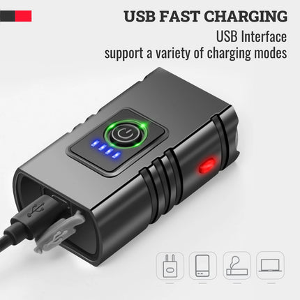 Bike Light Set Rechargeable LED Bicycle Lights Waterproof Headlight Front Rear