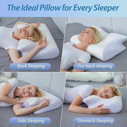 Ergonomic Butterfly Memory Neck Pillow Comfortable Sleeping Orthopedic Pillow