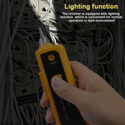 Ethernet Network Toner RJ11 RJ45 Telephone Cable Tester LAN Tracker Wire Finder