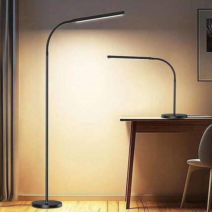 LED Floor Lamp 360° Adjustabe Standing Light Reading Eyelash Gooseneck Light AU