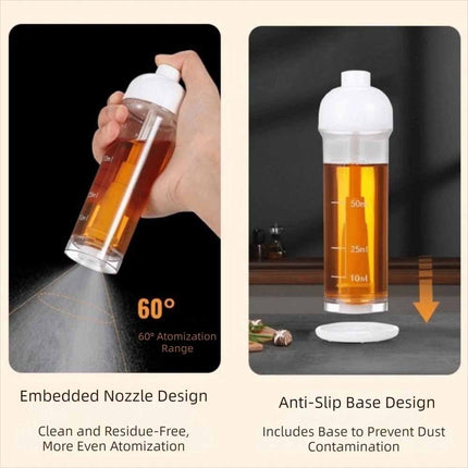 100ML Down-Spray Oil Bottle,Precision Cooking Oil Sprayer, Even Spray,Less Waste