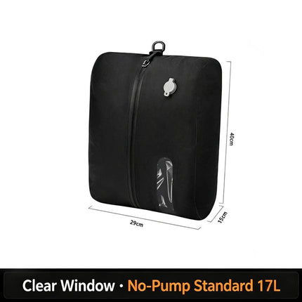 Dustproof Travel Vacuum Sealed Bag Portable Vacuum Packing Compression Pouch