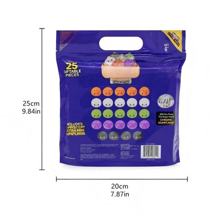 Crazy Fun Extra Mini Mystery Dumpling Chrome Edition 25 Pack Xmas Gift