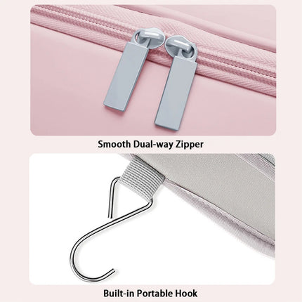 Portable Travel Case Compatible with Dyson Airwrap Complete Styler Attachments     (Pink)