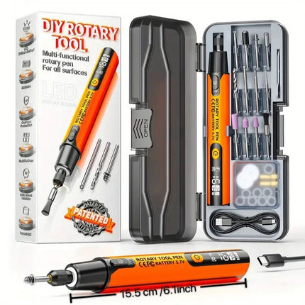 Mini Electric Engraving Pen Set Grinding Wood Jade Carving Polishing Machine