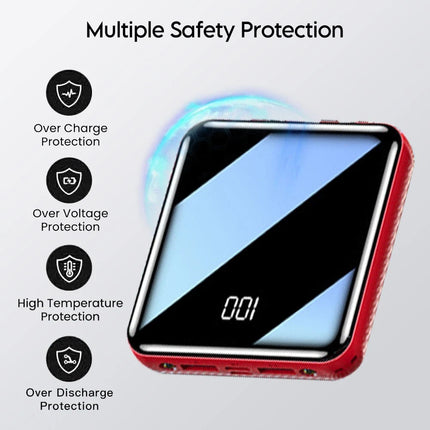 20000mAh Backup External Battery LED Power Bank Pack Fast Charger for Phone 4USB