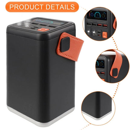 60000mAh Bank Power 36W PD QC Fast Charging for phone Outdoor Camping Power Supp