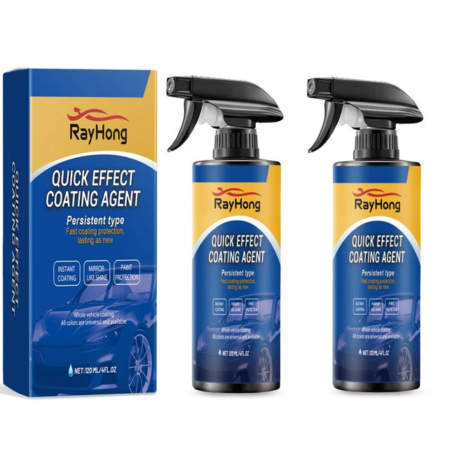 2Pcs Sopami Car Coating Spray Protection Quick Car Wax Polish Motorcycle