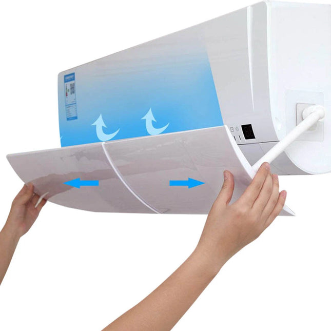 Retractable Air Conditioner Wind Shield Anti Direct Blowing Deflector Cover