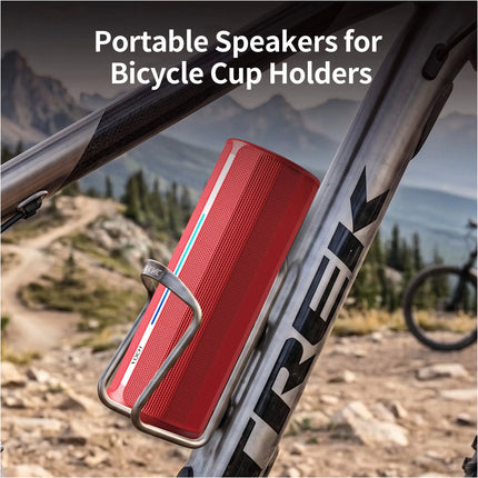 Waterproof Bluetooth Speaker with RGB Lights 20W Portable Outdoor Soundbox