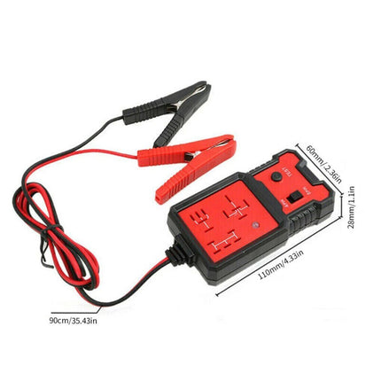 Universal 12V Electronic Automotive Relay Tester Auto Car Battery Checker Tool