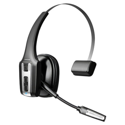 Bluetooth Headphones Noise Cancelling Microphone Trucker Bluetooth Headset