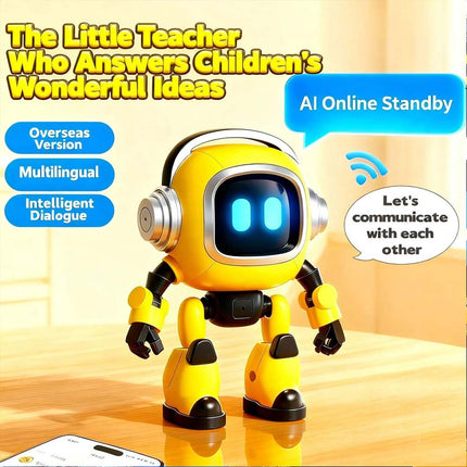 AI Robot Learning Educational Interactive Toys Smart Robot Emotional Support