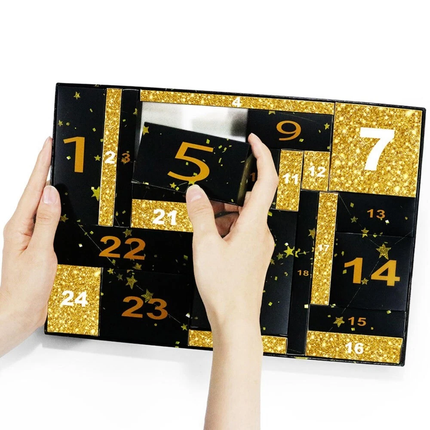 Advent Calendar 24 Christmas Days Cosmetic Beauty Treats Makeup For Ladies Girls