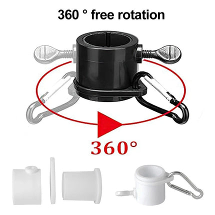 Flag Pole Kit 6 Ft,Flag Pole with Bracket,Heavy Stainless Steel Garden Flagpole Black