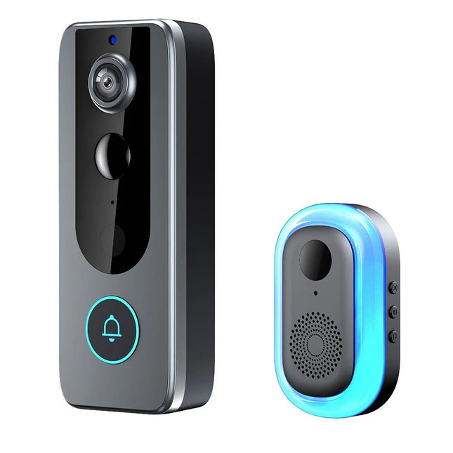 Wireless WiFi Doorbell Camera Audio Intercom Motion Detect Night Vision Doorbell