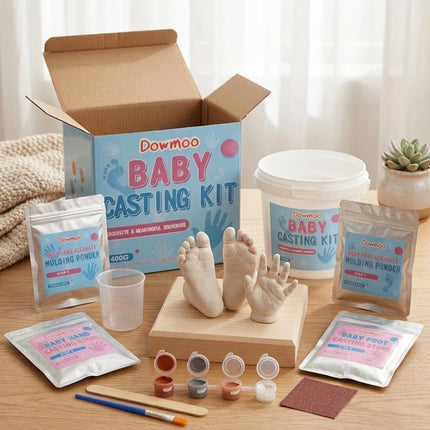Hands and Feet Keepsake Mould Kit, 3D Memory Craft Souvenir Set