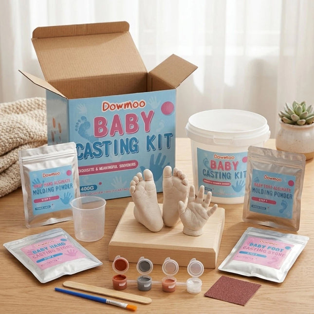 Hands and Feet Keepsake Mould Kit, 3D Memory Craft Souvenir Set